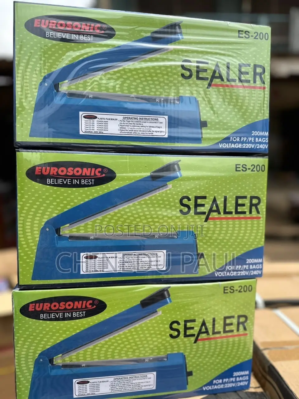 200mm Eurosonic Nylon Sealer (Es-200)