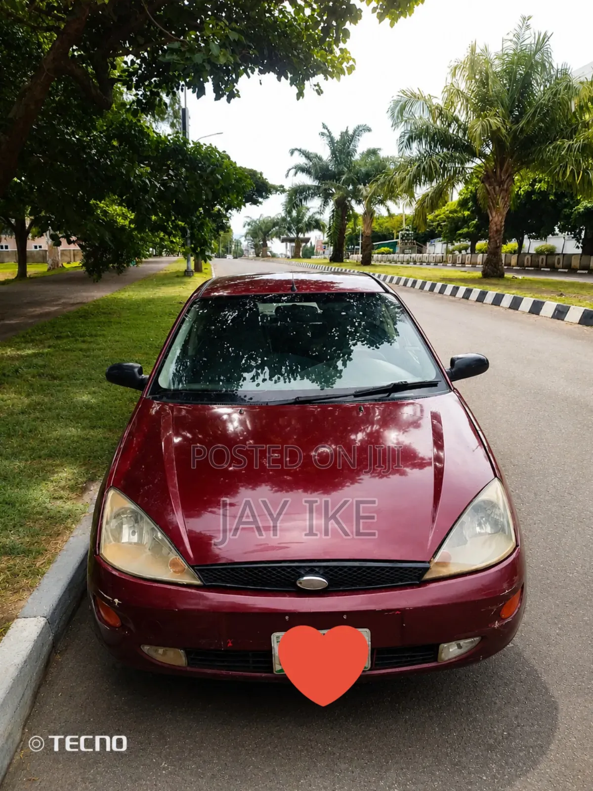 Ford Focus 1.6 Automatic 2004 Maroon
