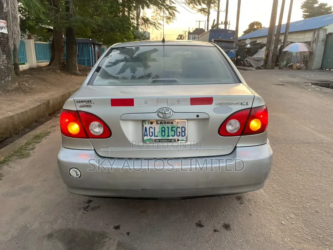 Toyota Corolla 2003 Silver