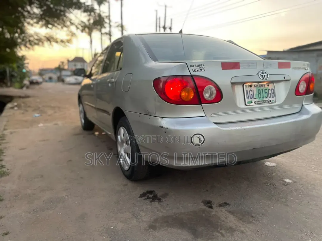 Toyota Corolla 2003 Silver