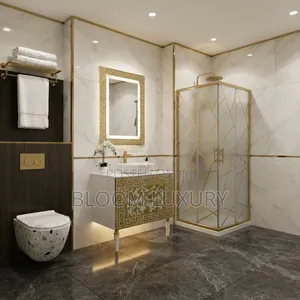 Gold Luxury Bathroom Set