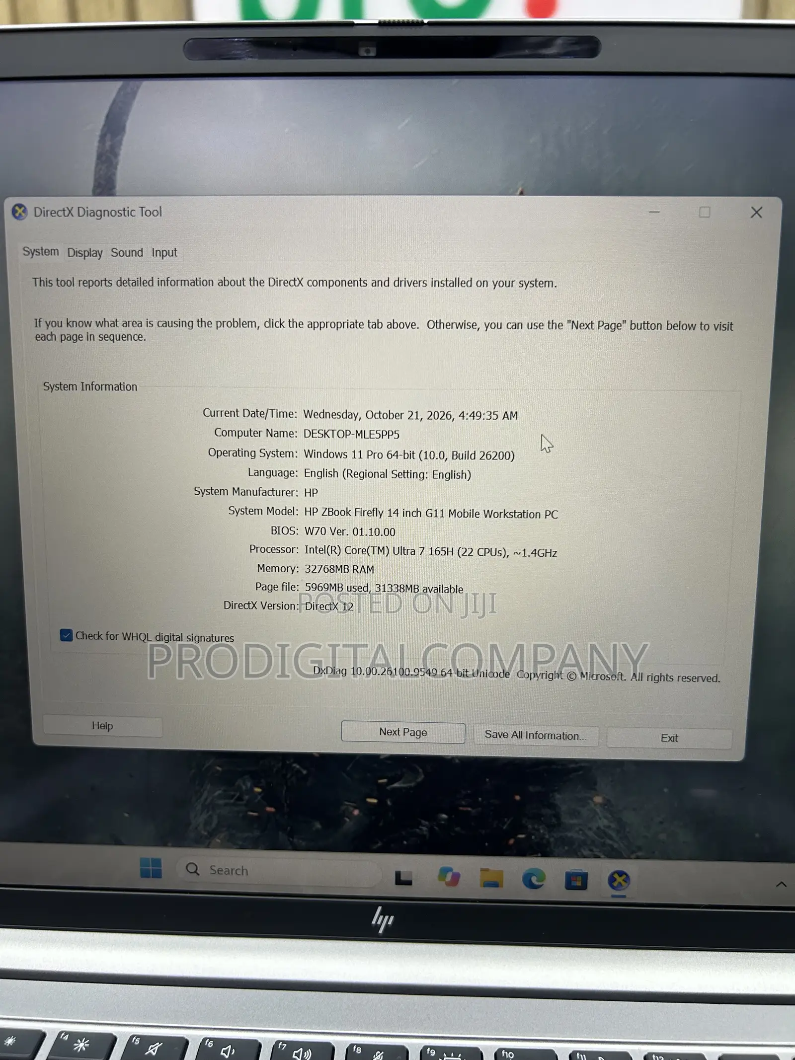 Laptop HP ZBook Firefly 14 G11 32GB Intel Core Ultra 7 SSD 1T