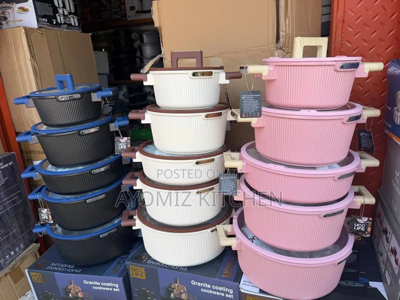 Ucc Life Granite Coating Pot
