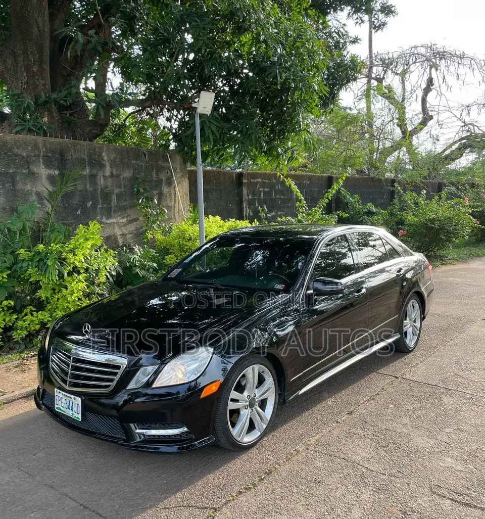 Mercedes-Benz E350 2010 Black