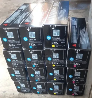 HP 222A Original LaserJet Toner Cartridge Cyan, Yellow, Magenta