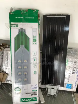 NEWVEW 300W Solar Powered Security Street Lamp