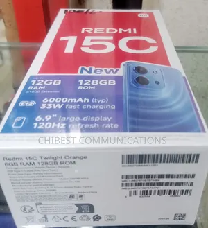 New Xiaomi Redmi 15C 128 GB