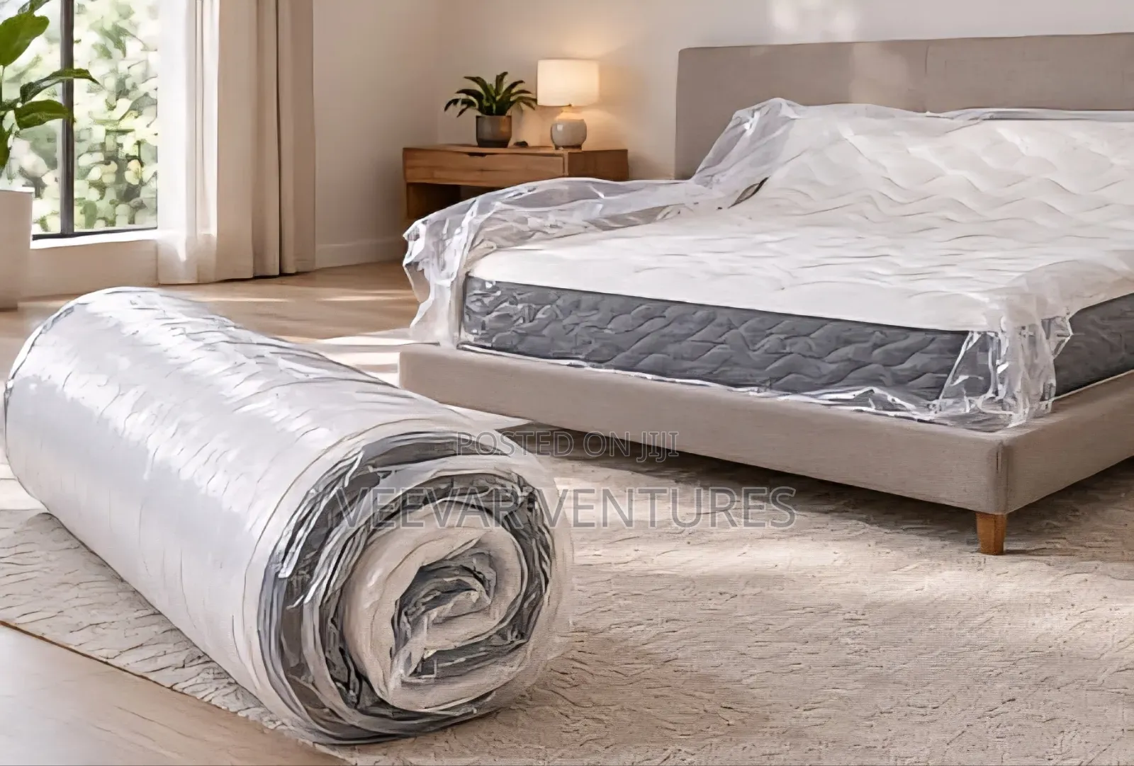 5 by 6 Compressed Mattress in a Box