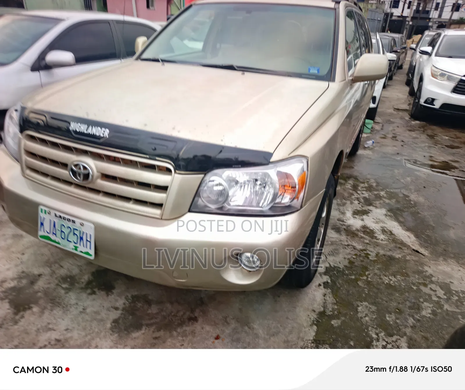 Toyota Highlander 2006 Gold