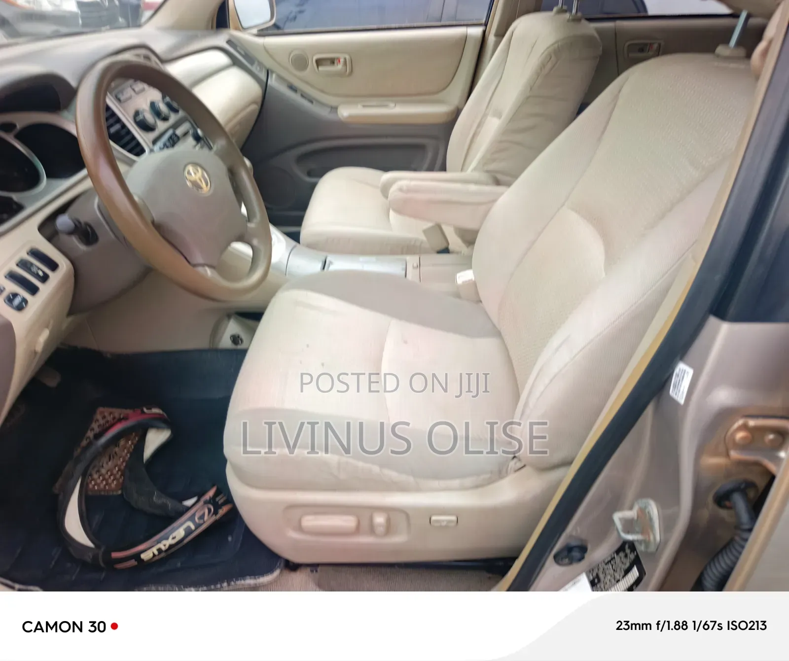 Toyota Highlander 2006 Gold