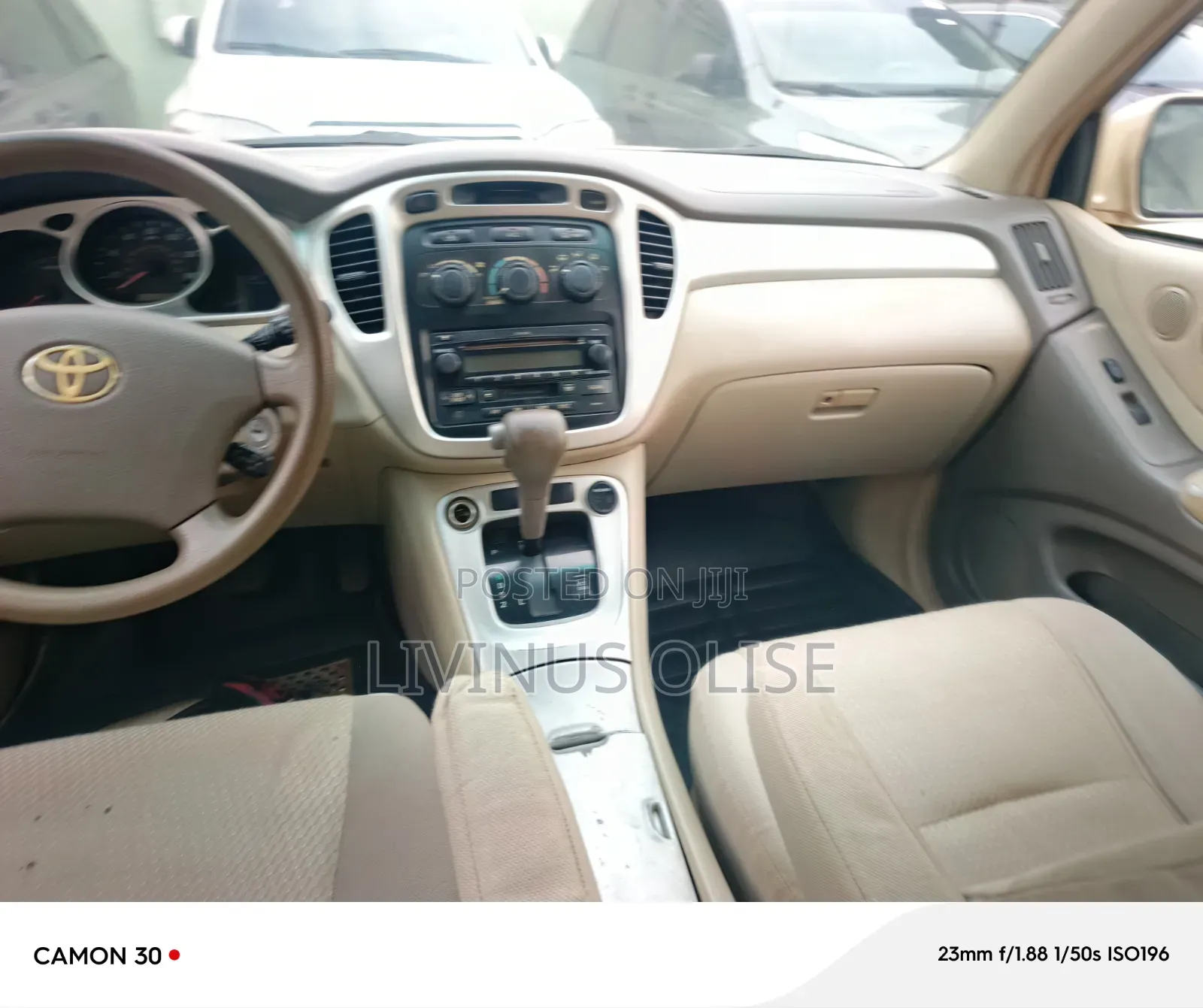 Toyota Highlander 2006 Gold