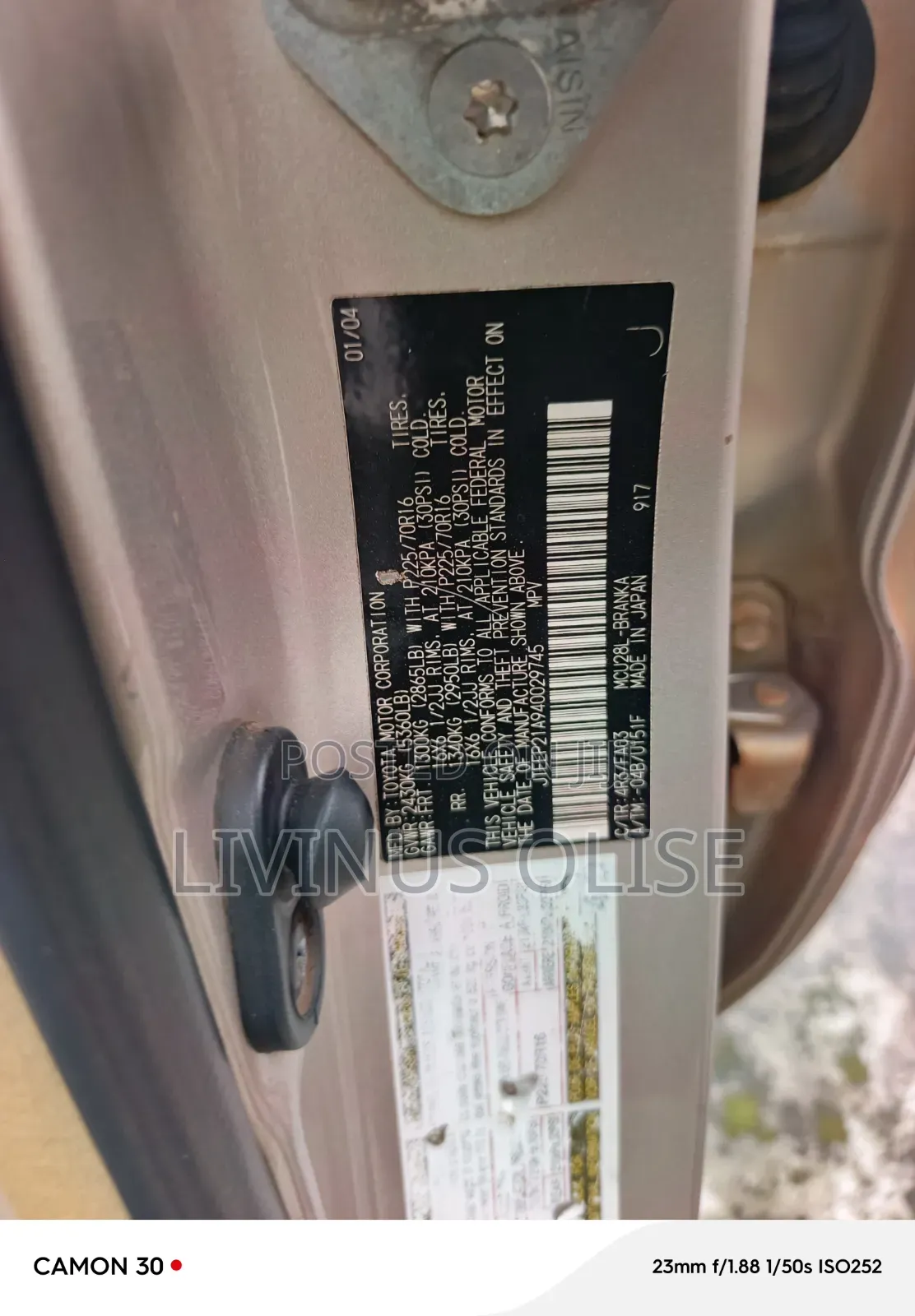 Toyota Highlander 2006 Gold