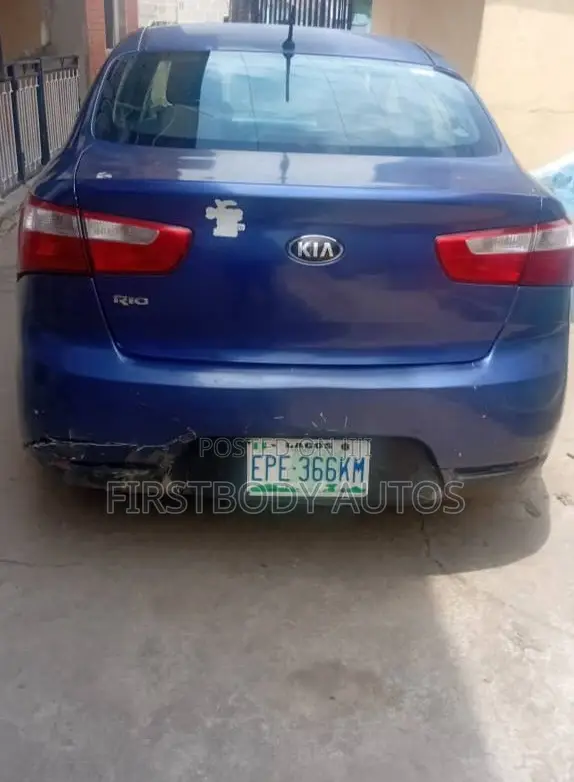 Kia Rio 2013 Blue