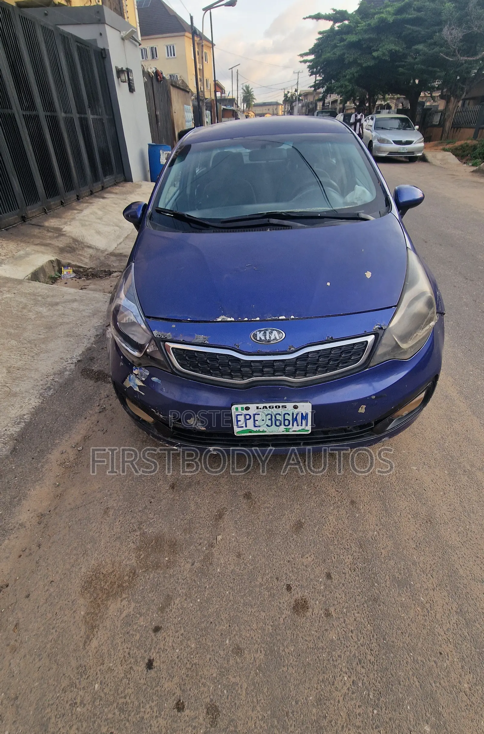 Kia Rio 2013 Blue
