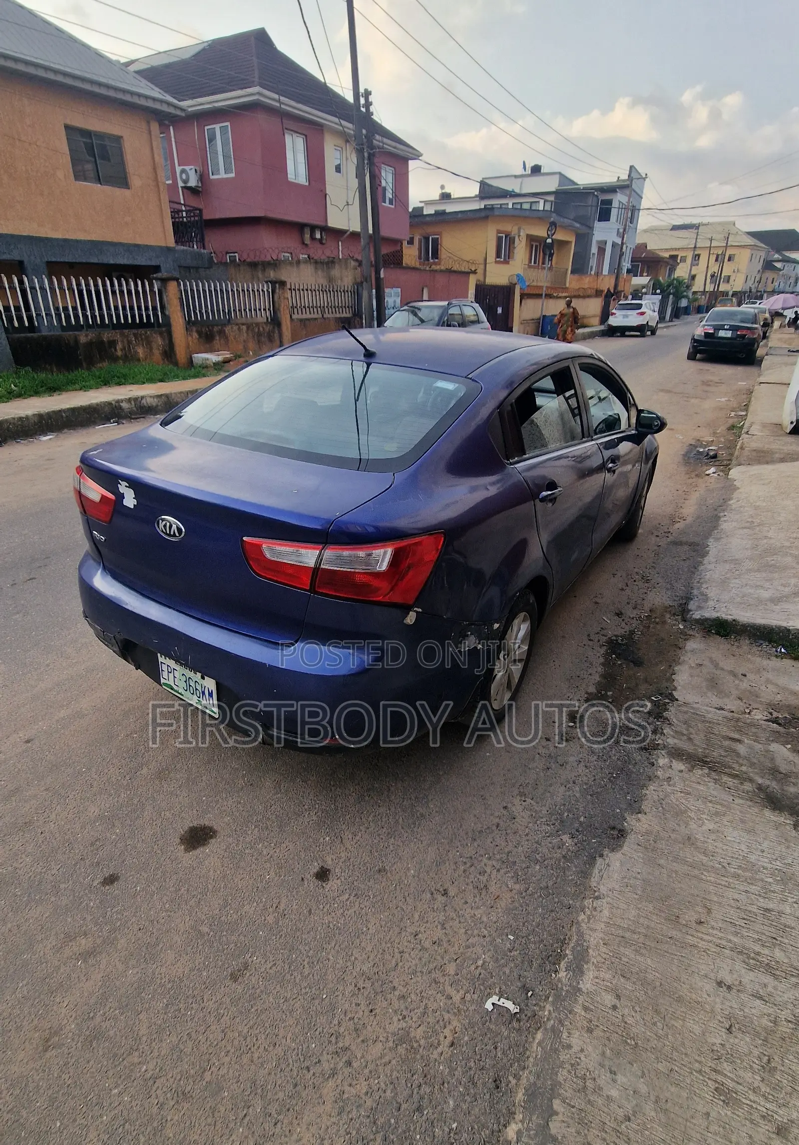 Kia Rio 2013 Blue