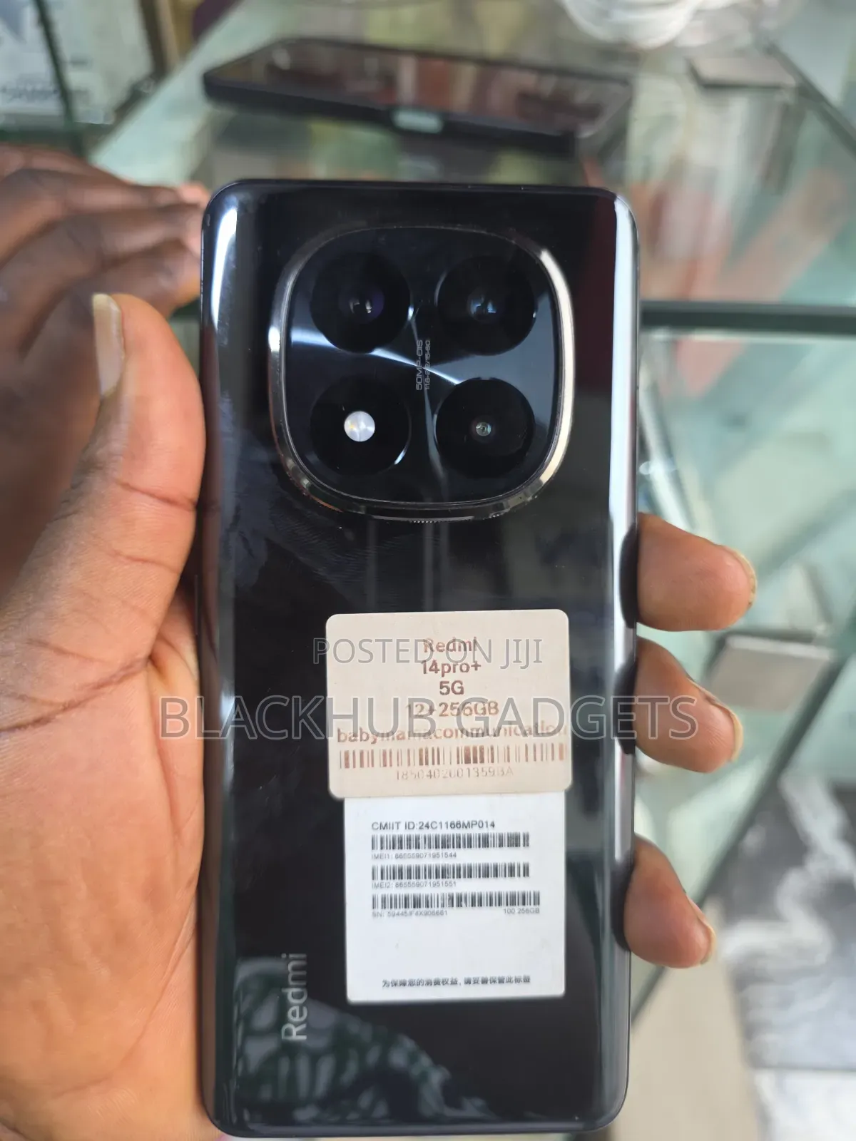Xiaomi Redmi Note 14 Pro+ 5G 256 GB Black