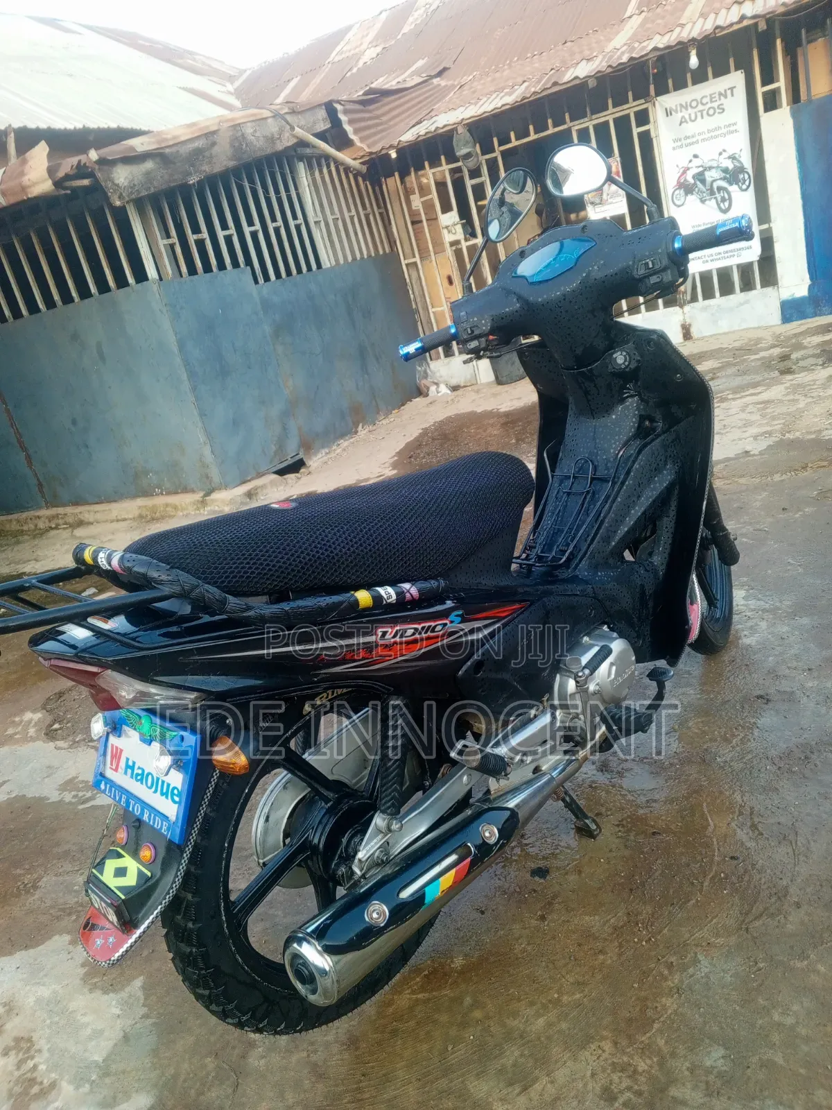 Haojue UD110 2025 Black