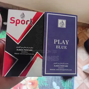 Almas Perfume Sport OR Play Blue 6ml Perfume Oil.
