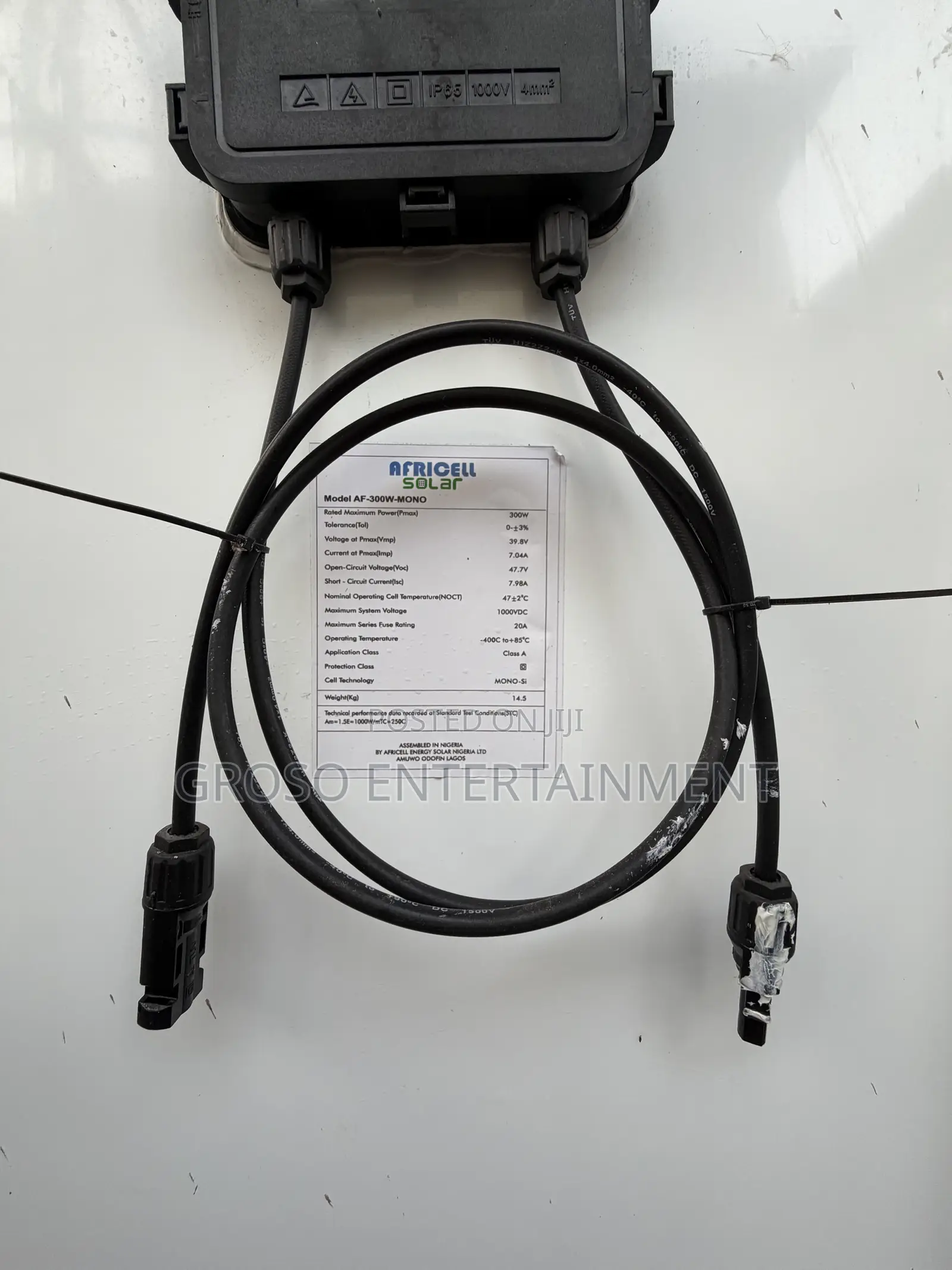 Africell Solar Panels 300w
