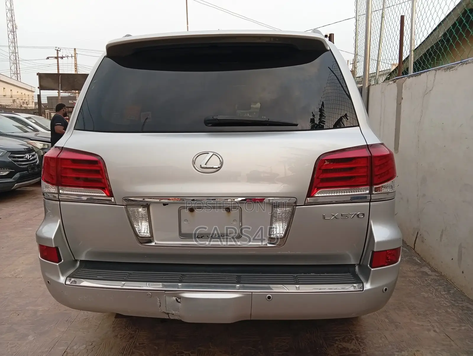 Lexus LX 570 AWD 2013 Silver