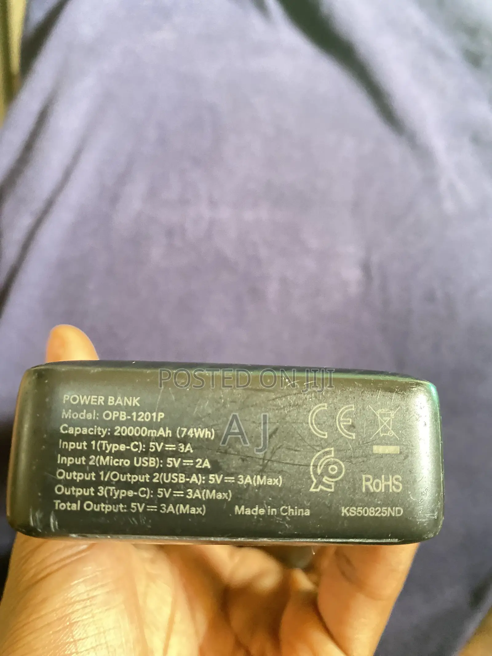 Oraimo 20000mah 74wh