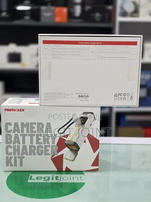 Photoolex Camera Battery Charger Kit
