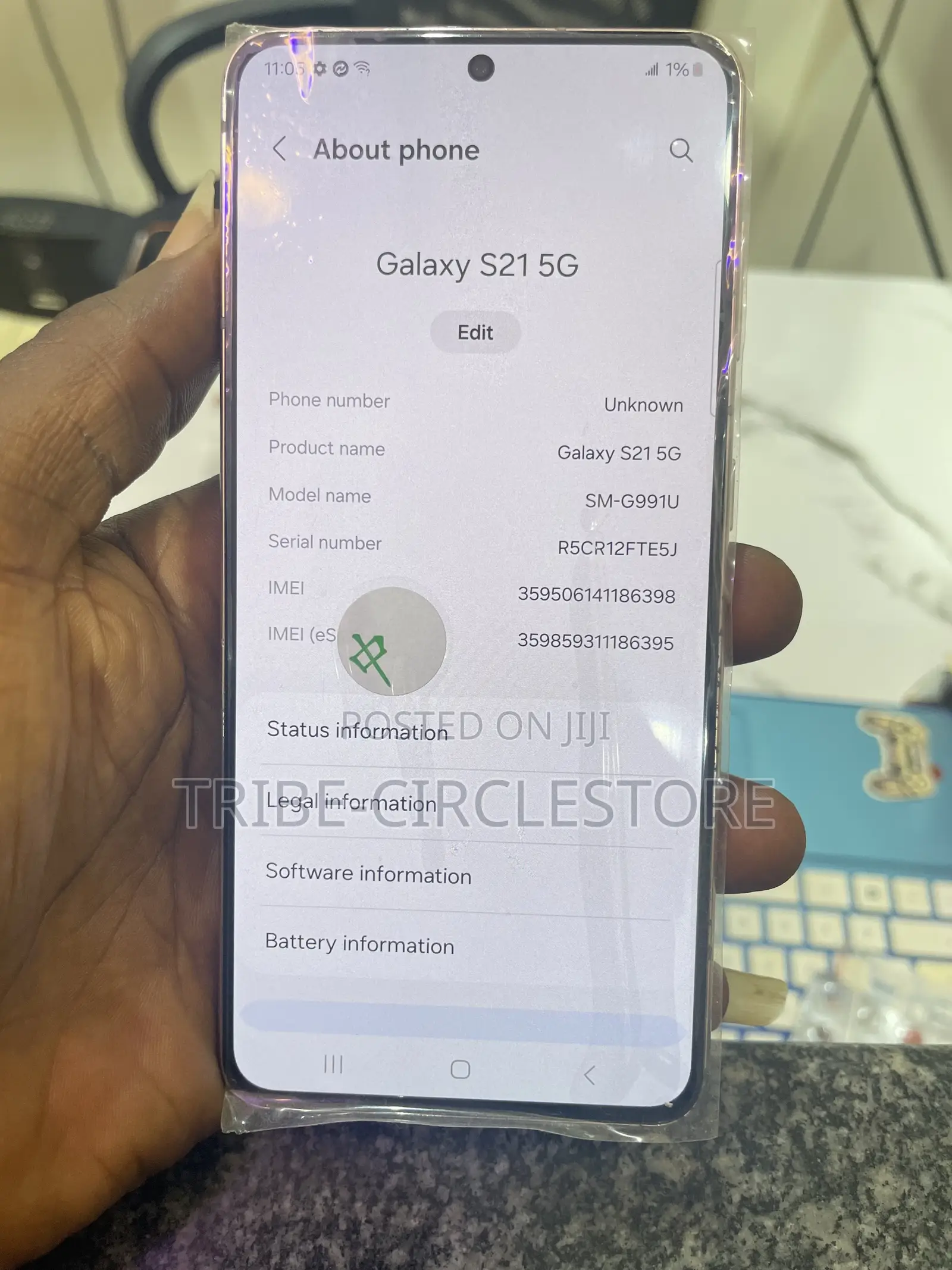 Samsung Galaxy S21 5G 128 GB