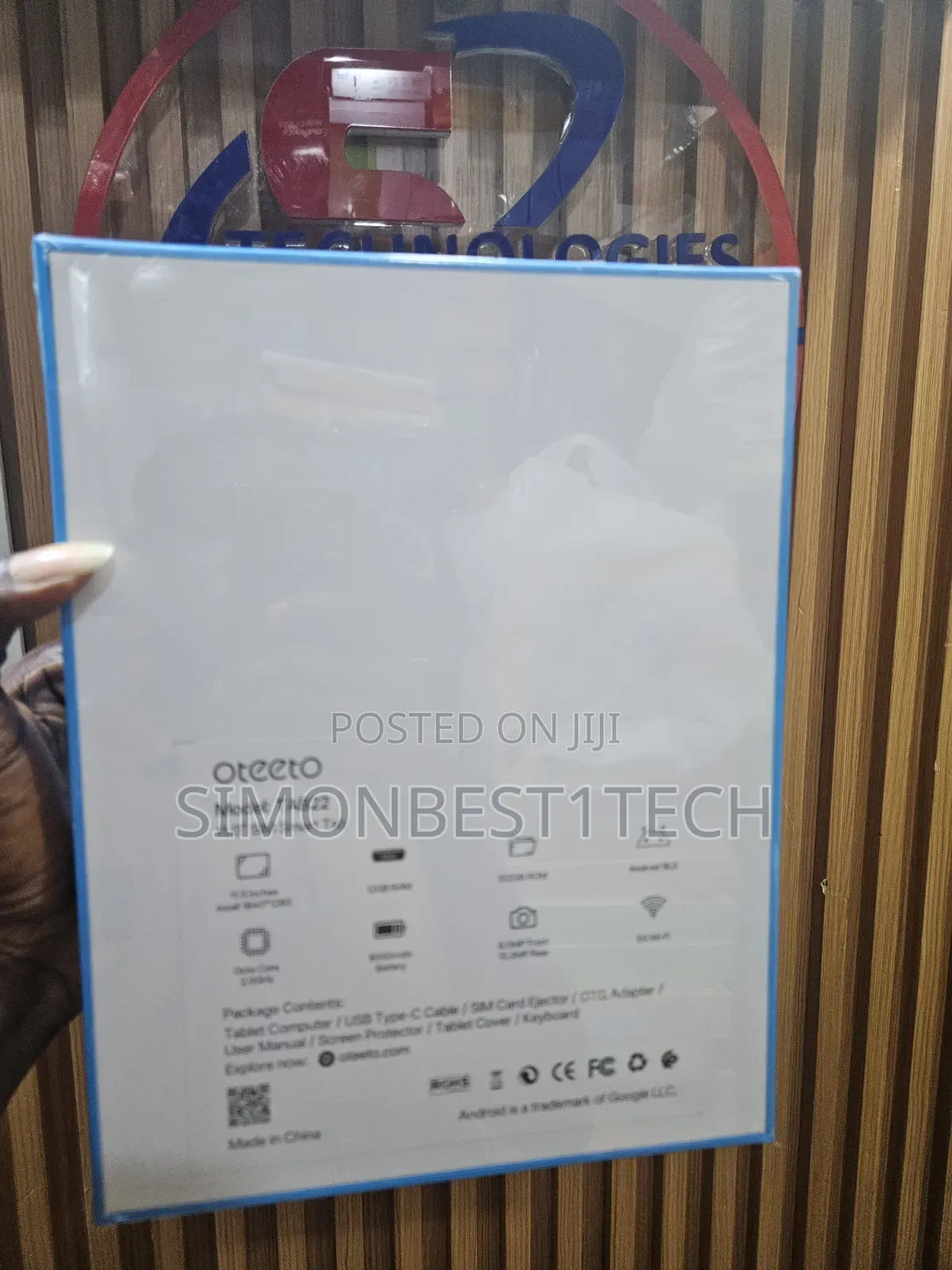 New Oteeto TAB 18 512 GB Silver