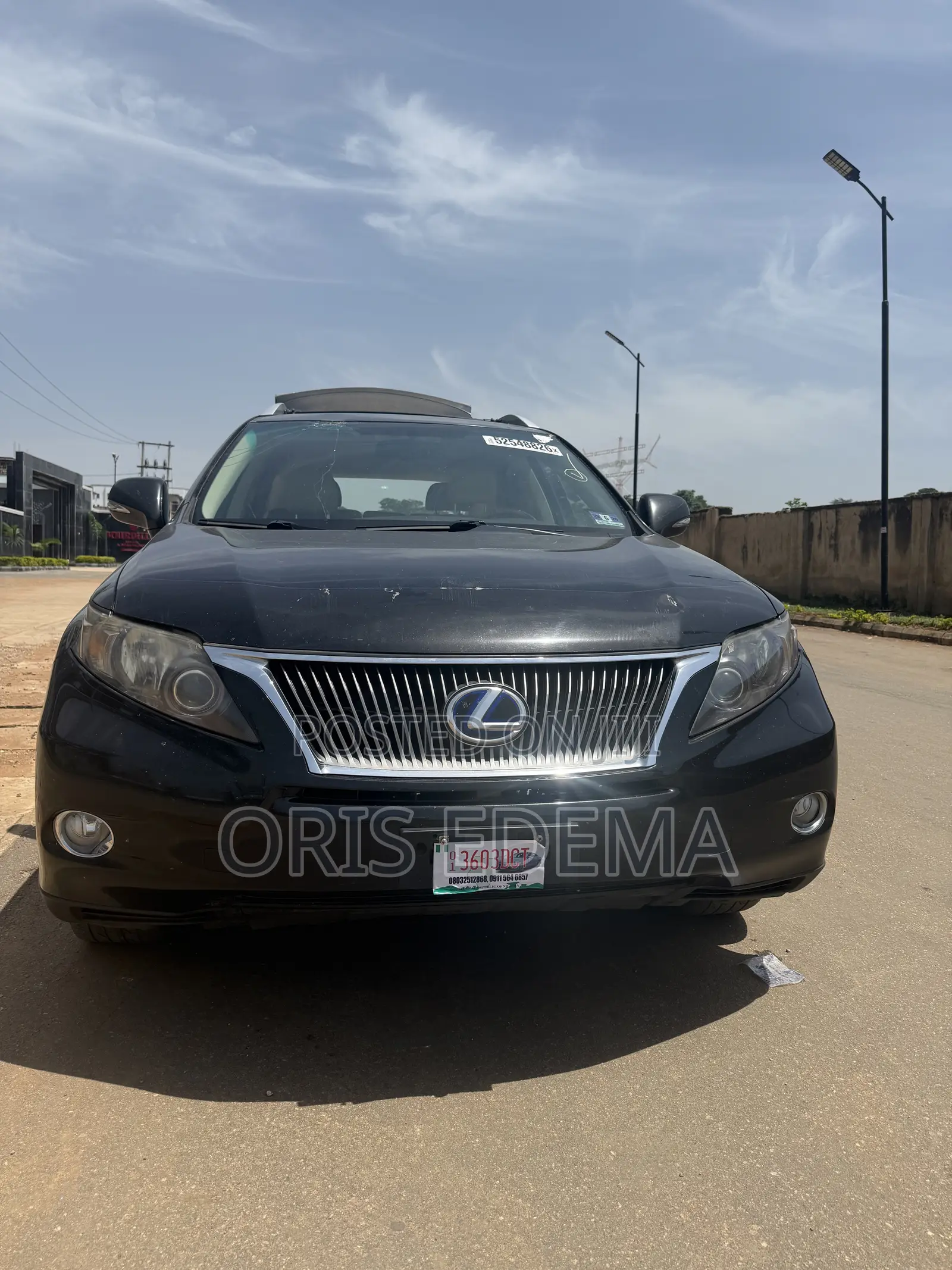 Lexus RX 450h 2011 Black