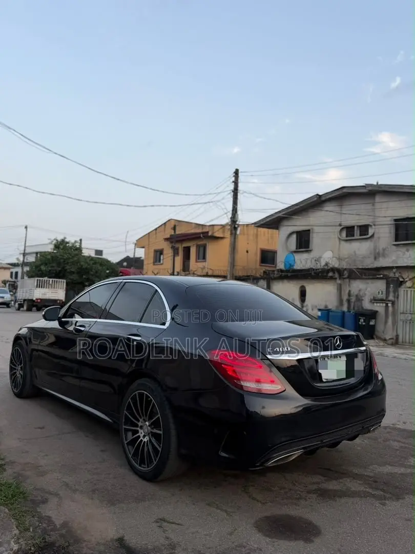 Mercedes-Benz C400 4Matic AWD Sedan (3.0L V6 7A) 2015 Black