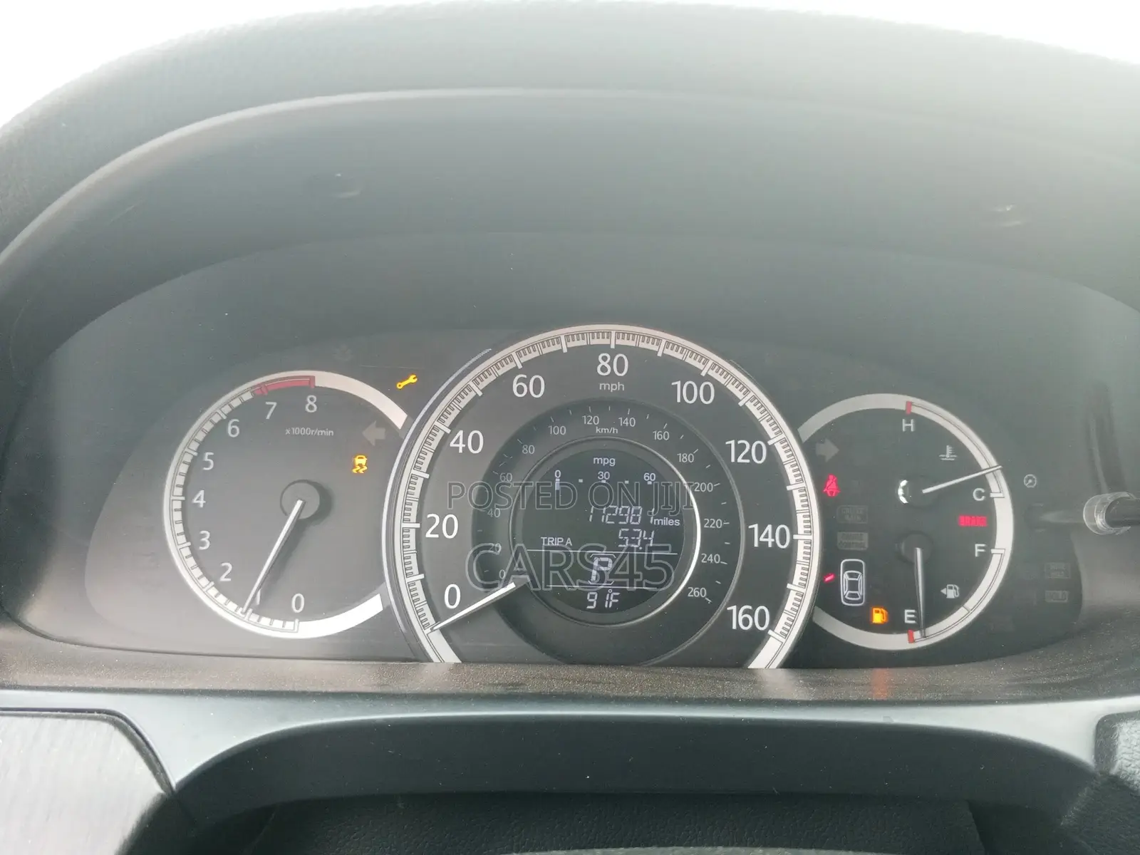Honda Accord 2013 White