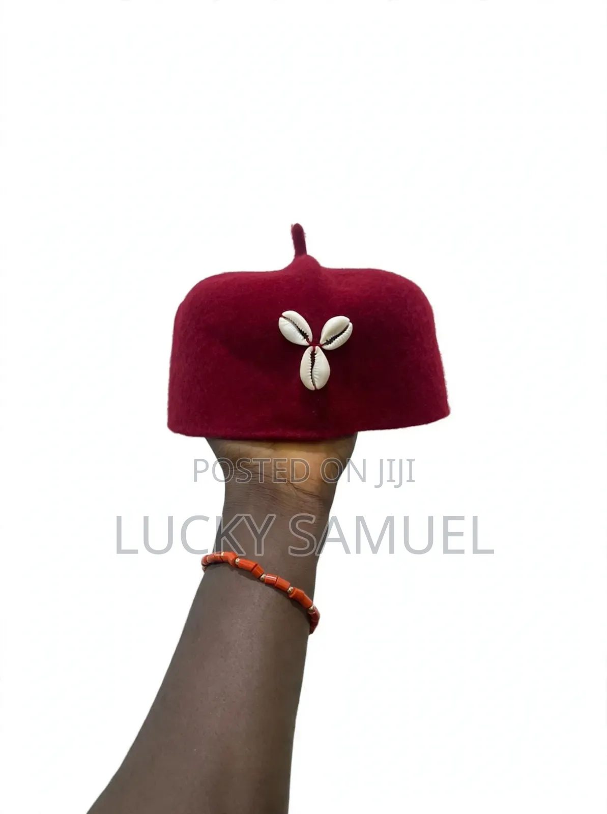 Authentic Handmade Igbo Ozo Title Cap for Men