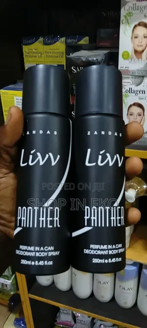 Livv Edge Perfume in a Can Deodorant Body Spray - 250ml
