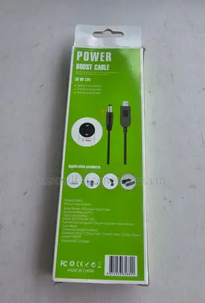 Power Boost Cable USB TO 12V DC Converter