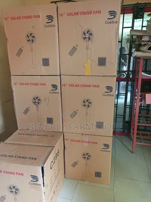 Rechargeable Solar Fan