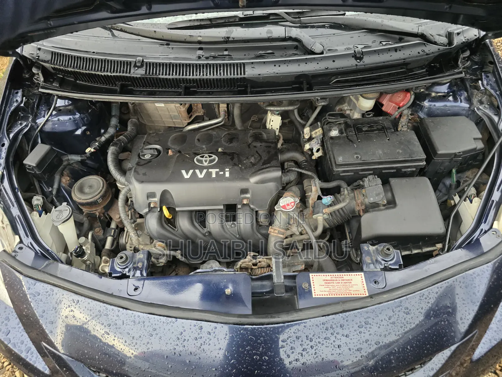 Toyota Yaris 2008 Blue