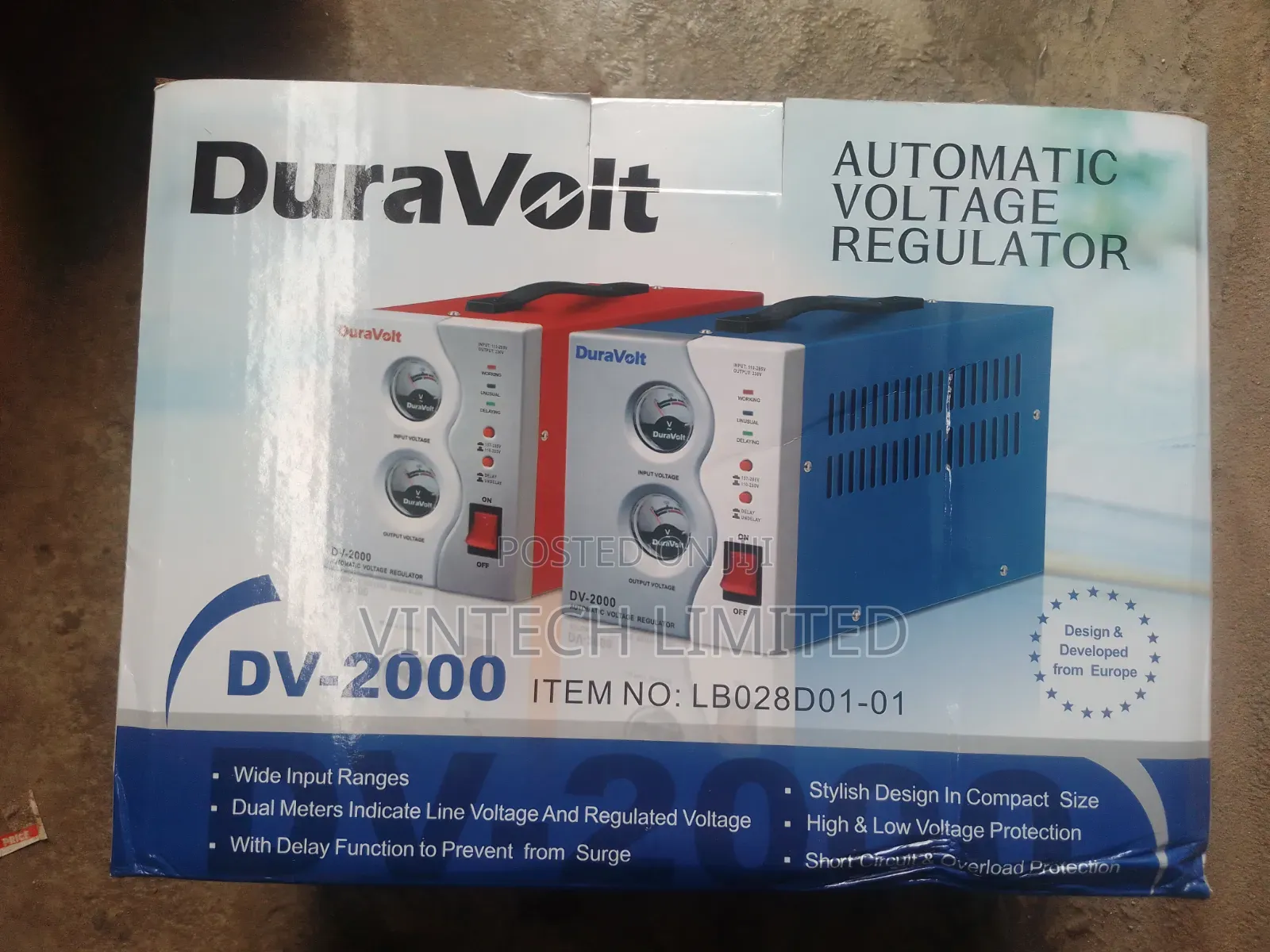 DuraVolt 2000kva/W Stabilizer