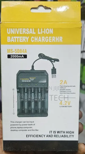 Universal Li-Ion Battery Charger 2a 4.2v.2000ma
