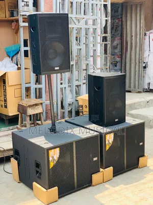 ZED 18" Single Subwoofer and 15" Single Speaker ( Pair)