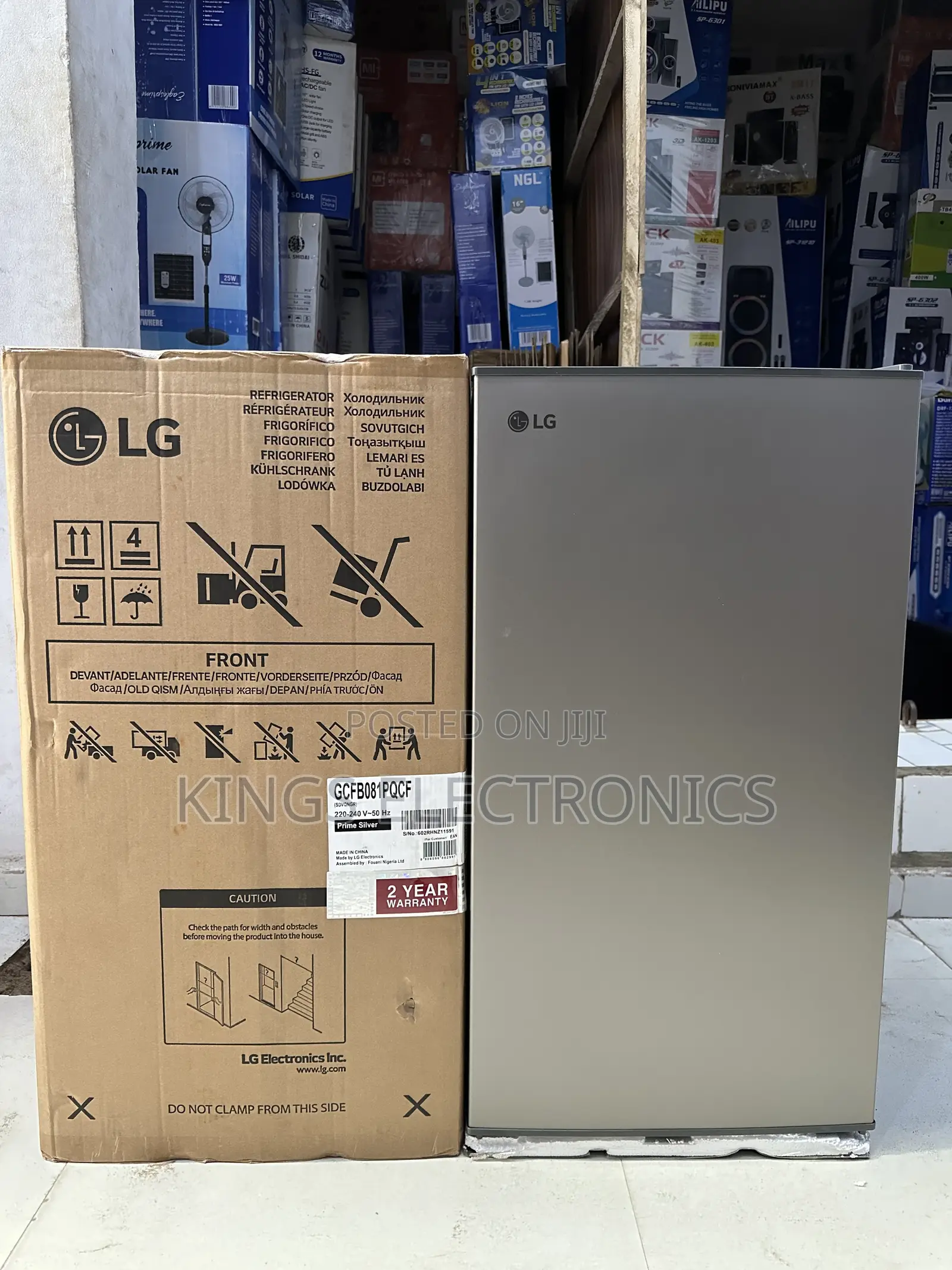 LG 89Liters Single Door Refrigerator
