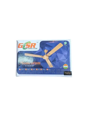 GSR 56" Ceiling Fan Gold