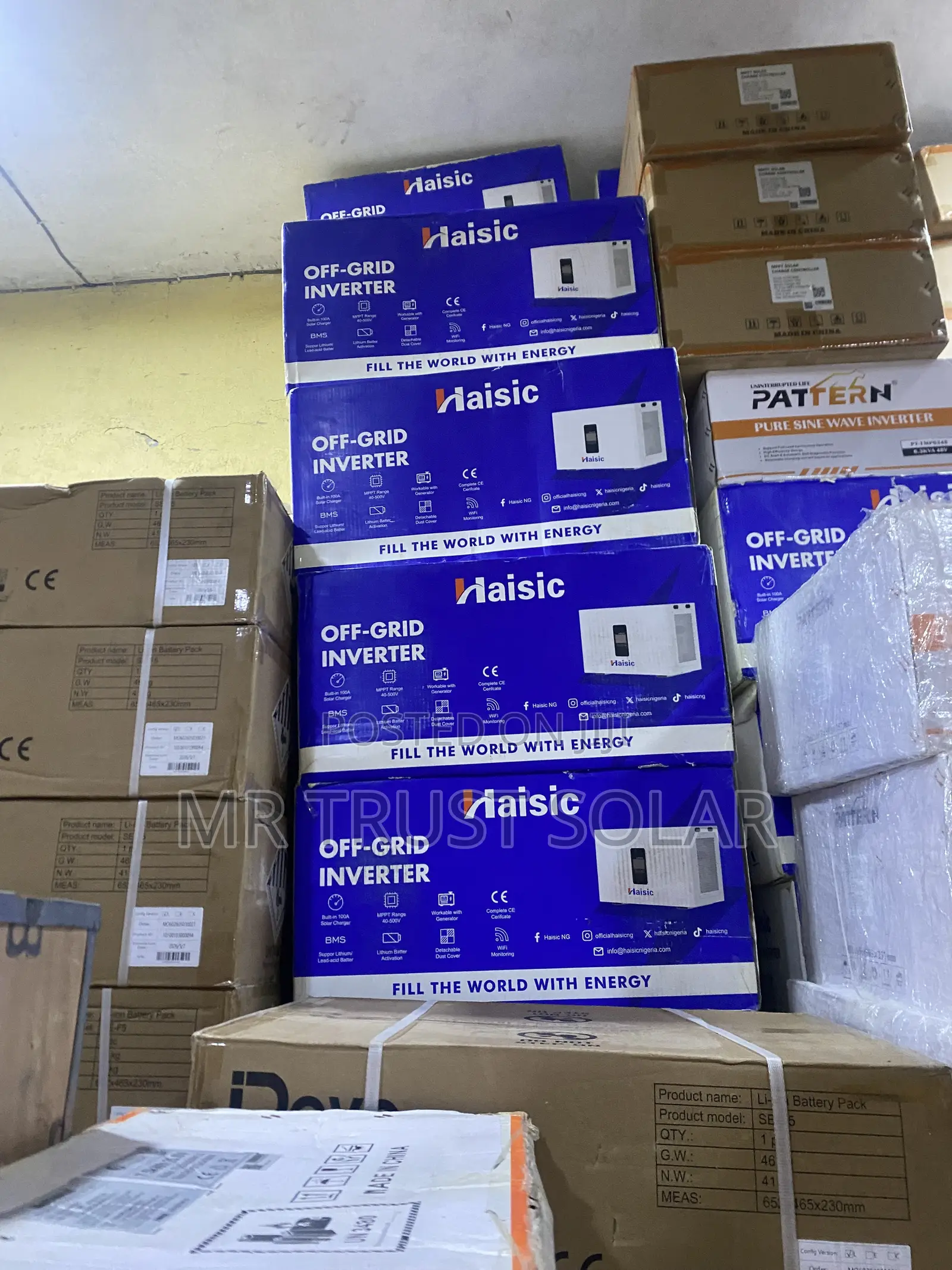 8kwh 24v/4.2kva 24v Hasic All in One Solar System