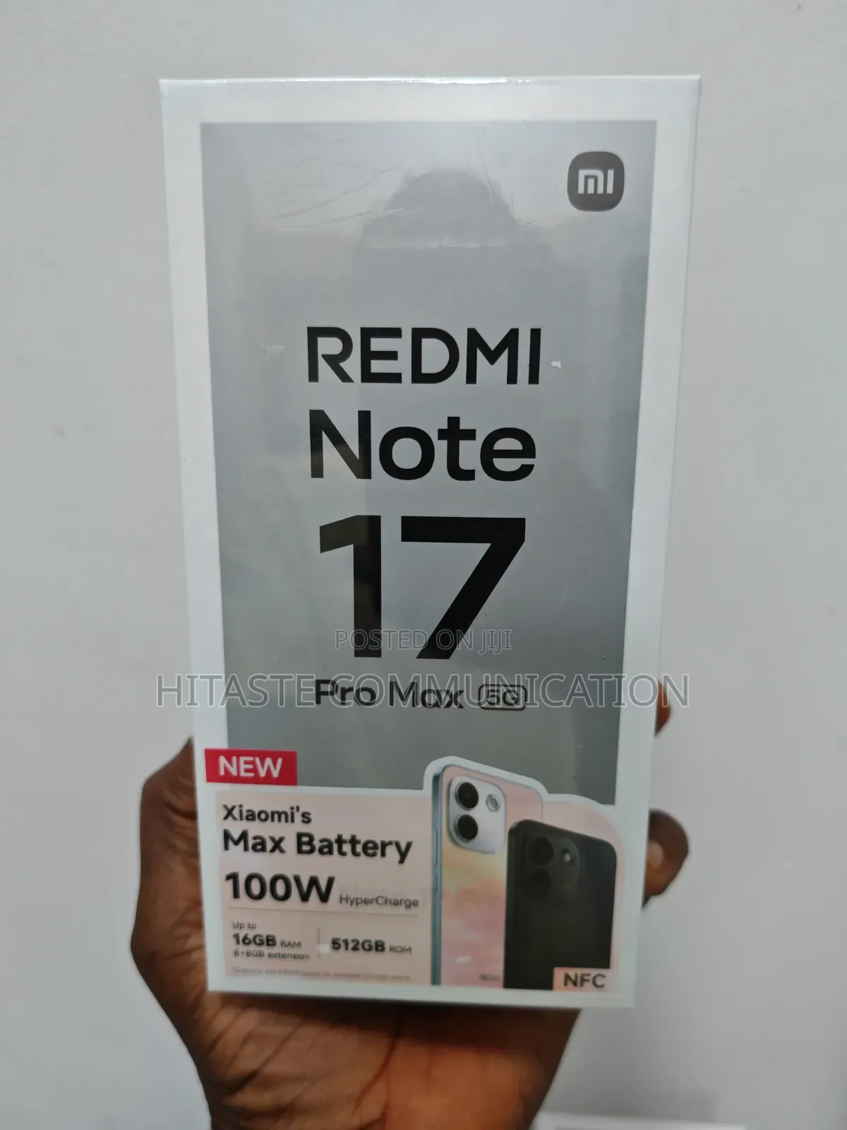 New Xiaomi Redmi Note 17 Pro Max 512 GB Black
