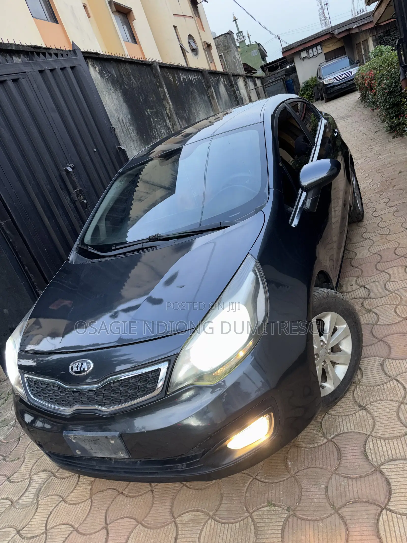Kia Rio 2014 Gray