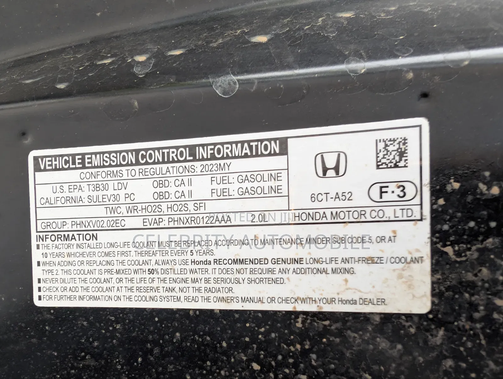 Honda HR-V 2023 Black