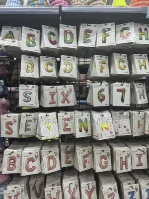 Foil Alphabet Letter Balloons