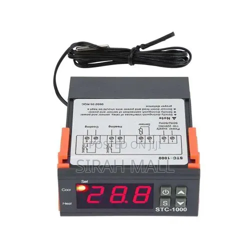 Temperature Controller, Universal Digital Thermostat Probe -110-220v