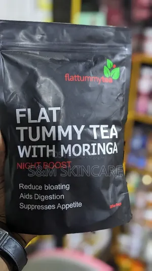 Flat Tummy Herbal Tea With Moringa – 28 Tea Bags