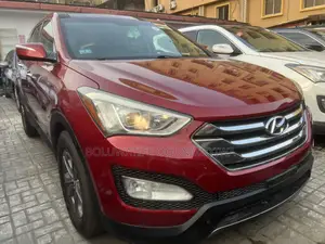 Hyundai Santa Fe 2015 Red