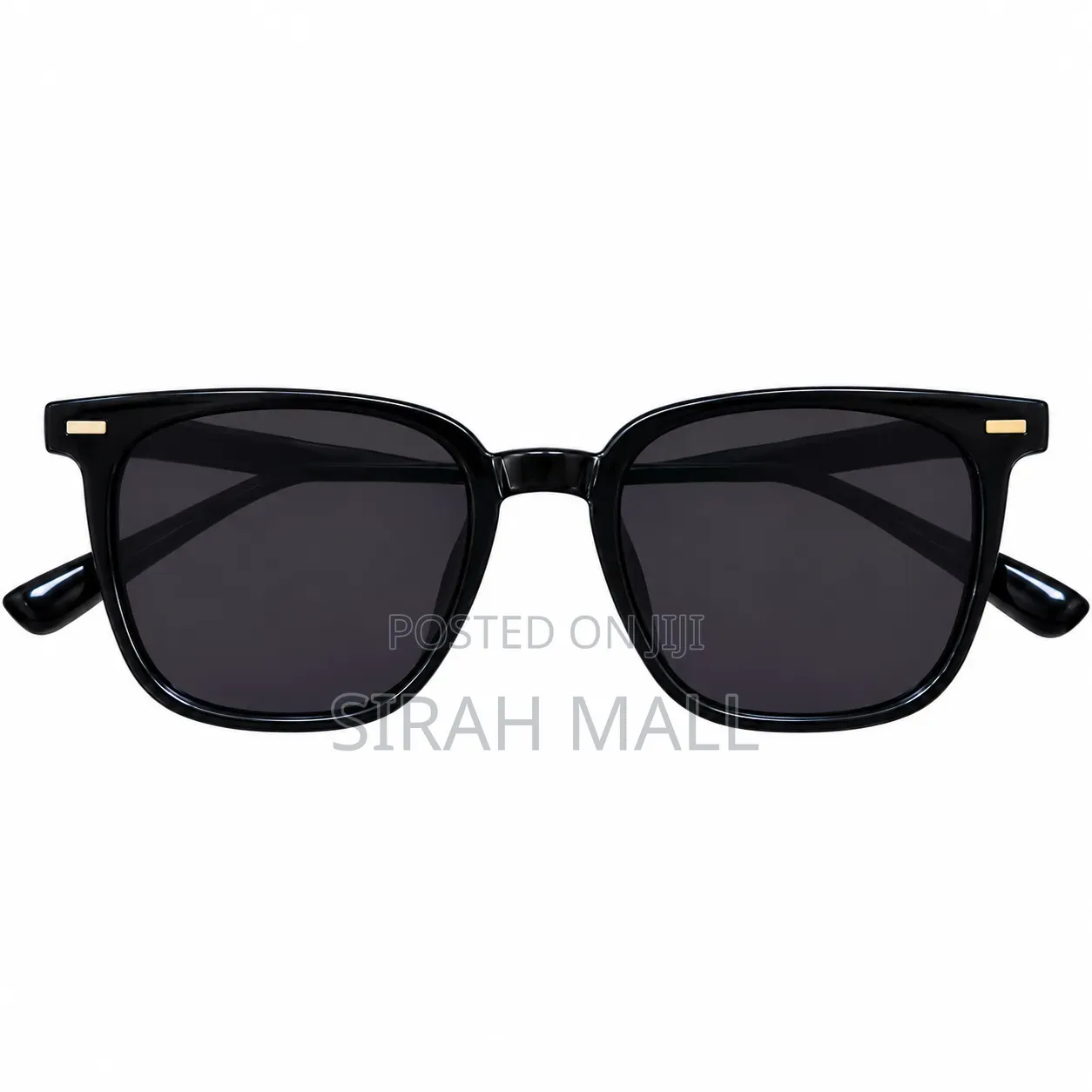 Unisex Black Frame + Grey Sheet Glass